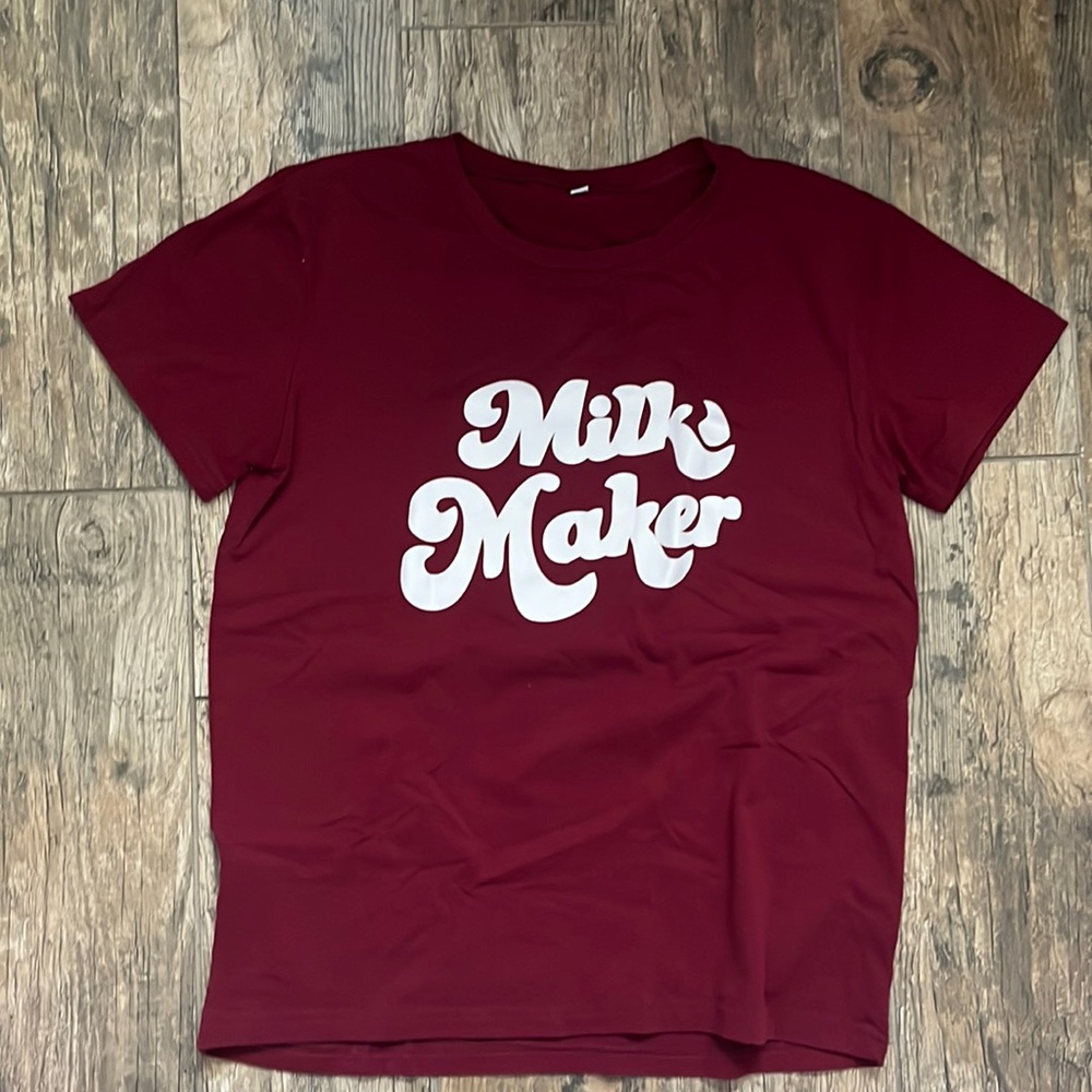 Milk maker t shirt